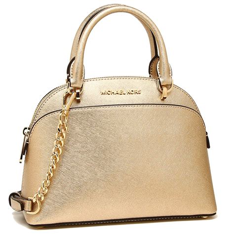 gold and diamonds michael kors bag|Michael Kors gold leather handbags.